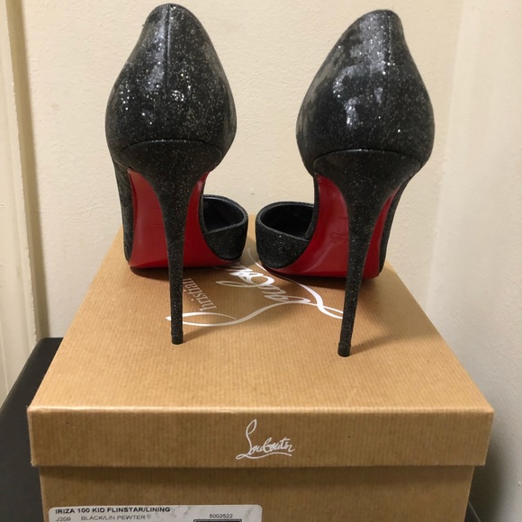 Brand new Christian Louboutin Iriza 100 Flinstar Pump Heels EU 40 | US 10 - Picture 4 of 6